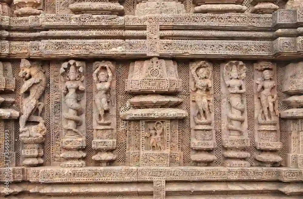 konark temple layout & Design